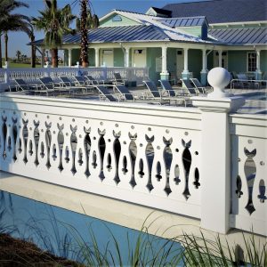 FSI Cellular PVC Railing Finyl Sales Vinyl rail custom